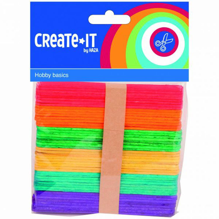 Picture of 3301-Create-It Popsicle Sticks 50 Pieces